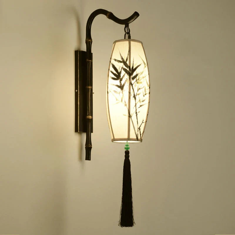 applique murale led style chinoiserie pour hôtel et salon de thé