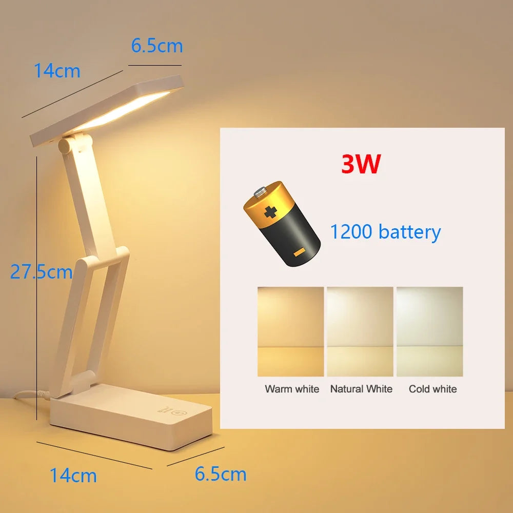 lampe de bureau led tactile usb gradation protection yeux