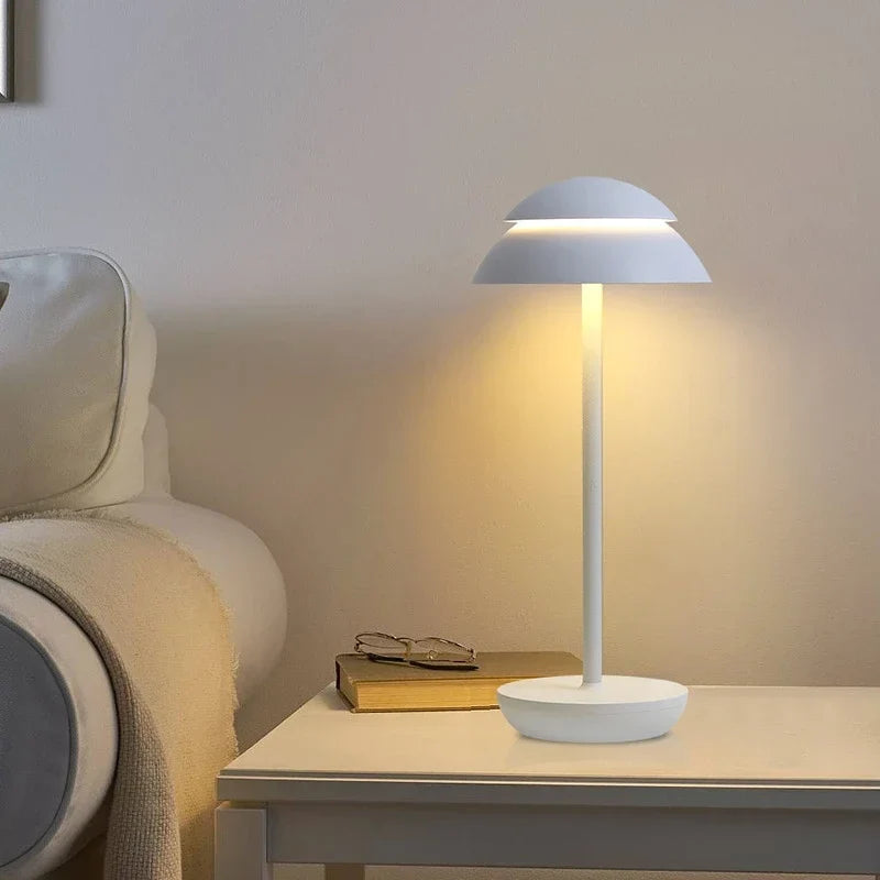 lampe rechargeable vintage led usb sans fil veilleuse portable