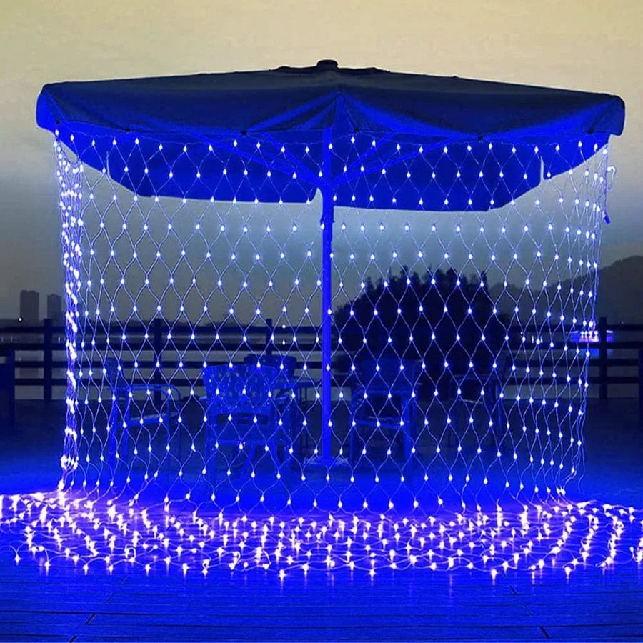 guirlande lumineuse de noël à led pour décorations festives et jardin