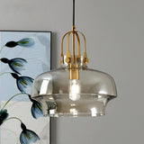 Suspension nordique en verre pour décoration intérieure moderne