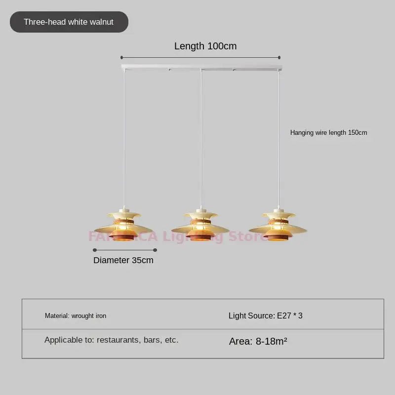 lustre design nordique créatif style japonais pour bar et salon