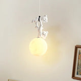 lampe en résine design ours pour chambre d'enfant décorative