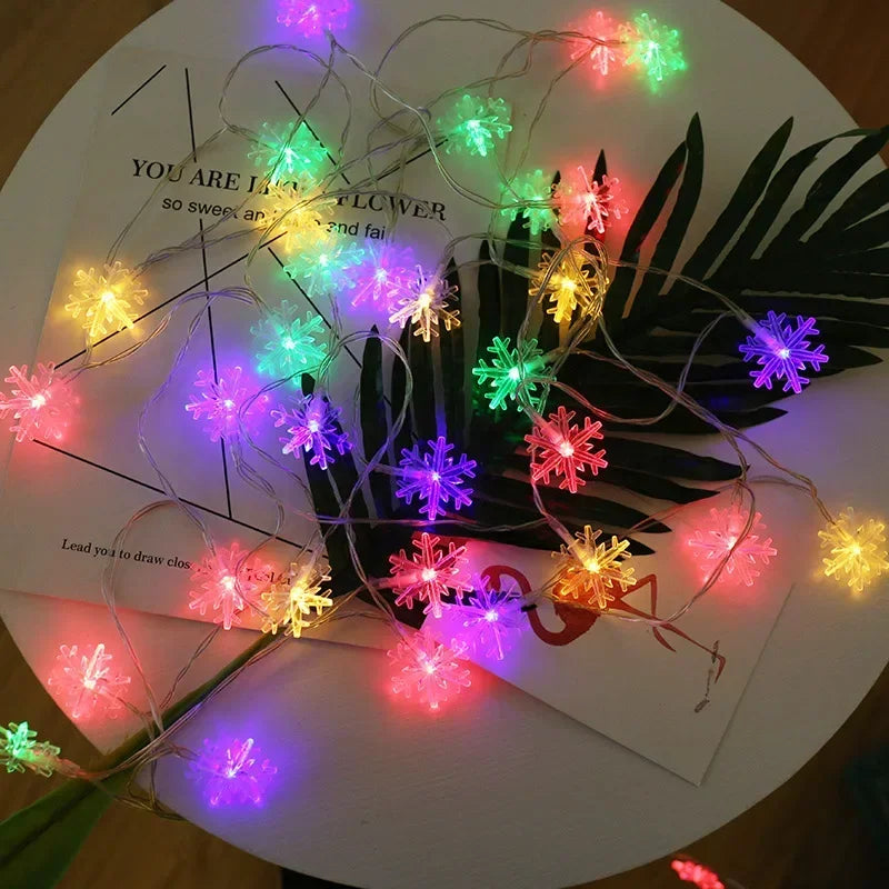 guirlande lumineuse led pour décoration intérieure et extérieure