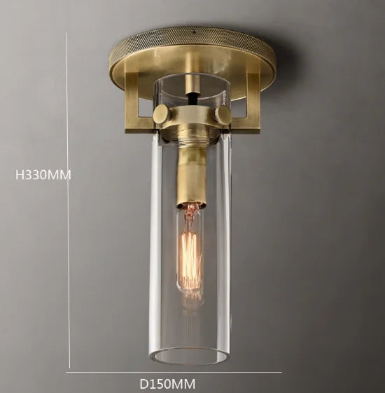 suspension industrielle en verre pour décoration intérieure