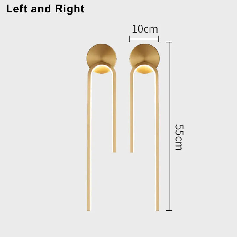 applique led moderne intérieur décor lumière