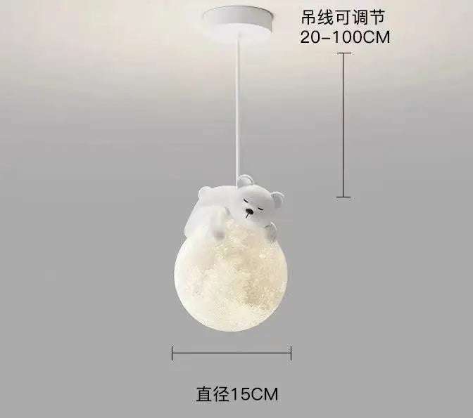suspension moderne haut de gamme panda collection