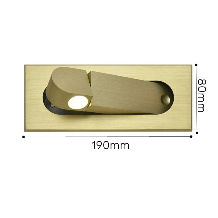 applique murale led nordique angle réglable pliable luminaire mural