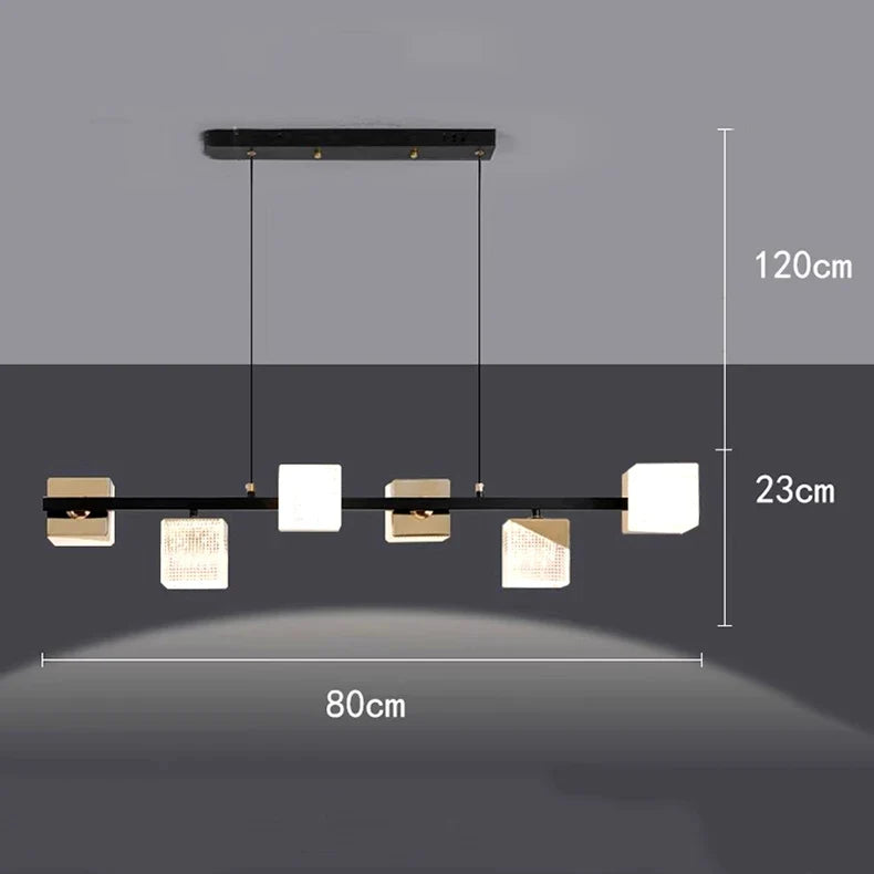 lustres modernes led suspendus pour éclairage intérieur