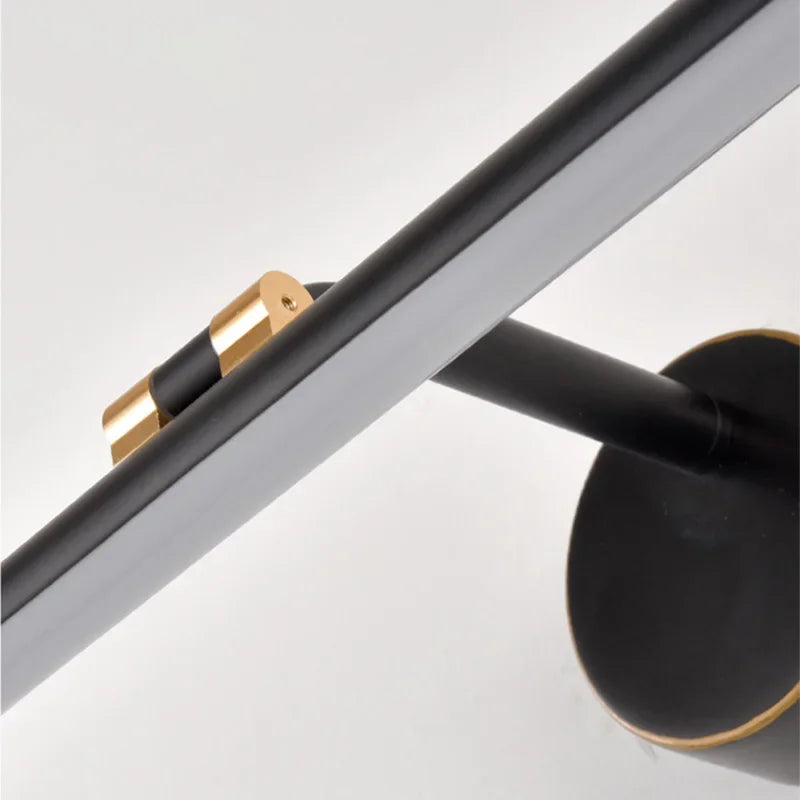 applique miroir à led moderne éclairage minimaliste rétractable intérieur