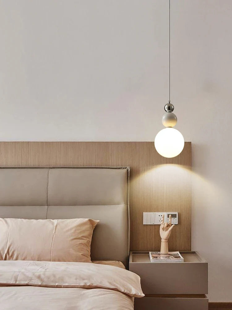 lustre nordique moderne en forme de gourde créative pour intérieur
