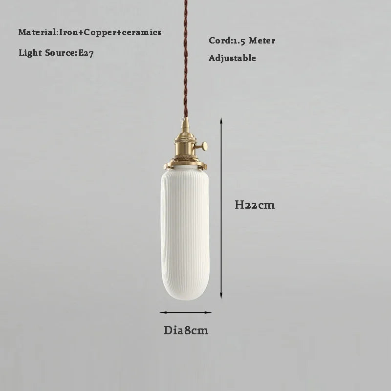suspension moderne réglable en laiton pour intérieur rustique
