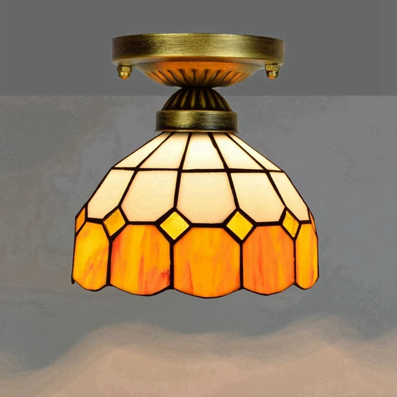 plafonnier moderne en éclairage led nordique pour balcon et allée