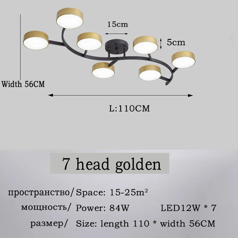 plafonnier led design moderne pour éclairage intérieur élégant