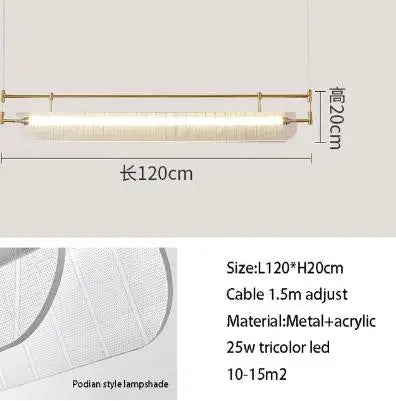 suspension rétro en verre pour décoration intérieure moderne