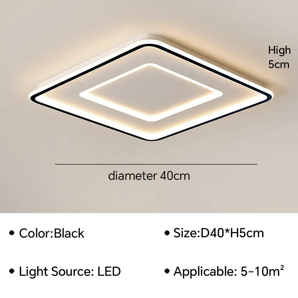 lustre moderne à leds pour décoration intérieure luminaire
