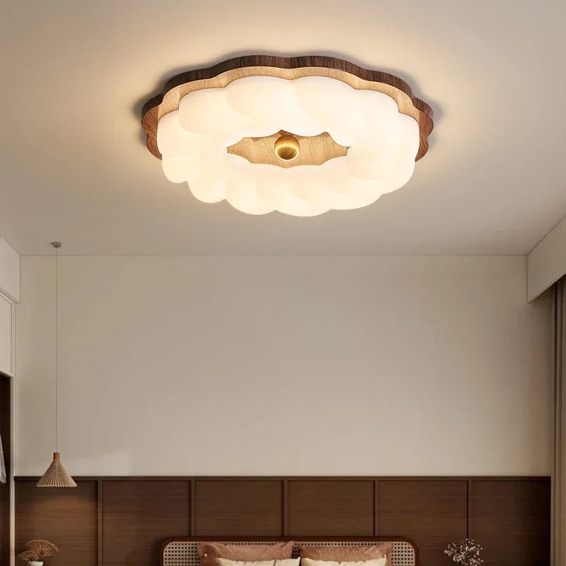 plafonnier led rétro à spectre complet pour chambre enfant