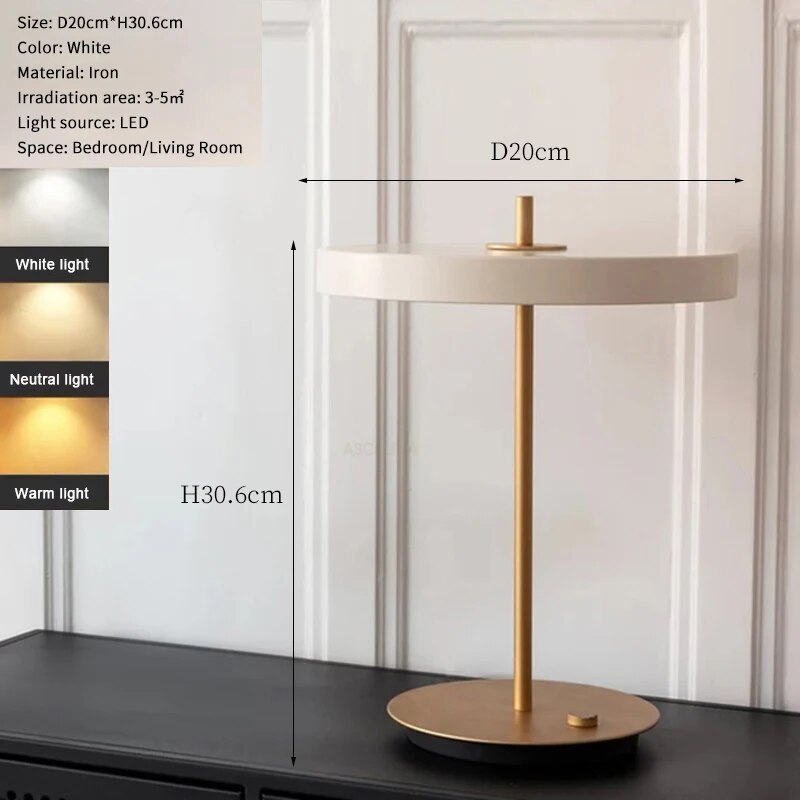 Lampadaire LED nordique variateur intérieur salon chambre étude