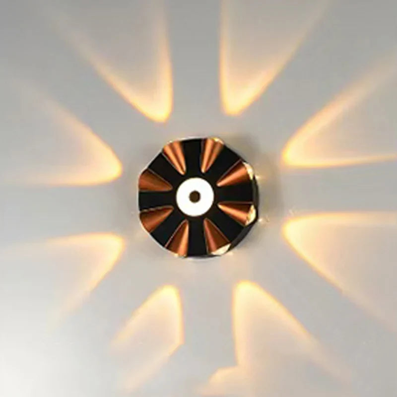applique murale led design décoratif pour intérieur ou extérieur