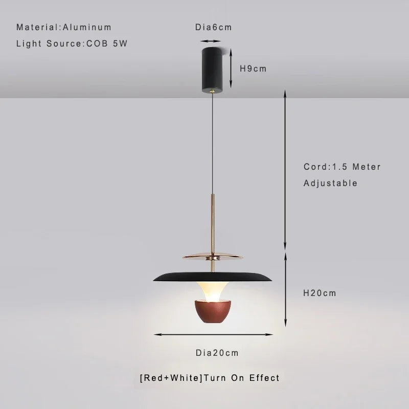 nouvelle suspension LED lustre pour cuisine île