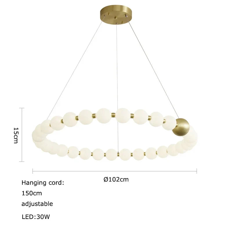 lustre led funky doré argenté pour éclairage intérieur décoratif