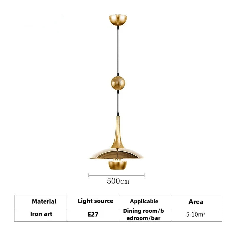 suspension soucoupe volante design pour espaces commerciaux et bars