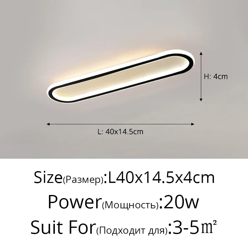 lustre moderne avec bande led robuste pour éclairage intérieur