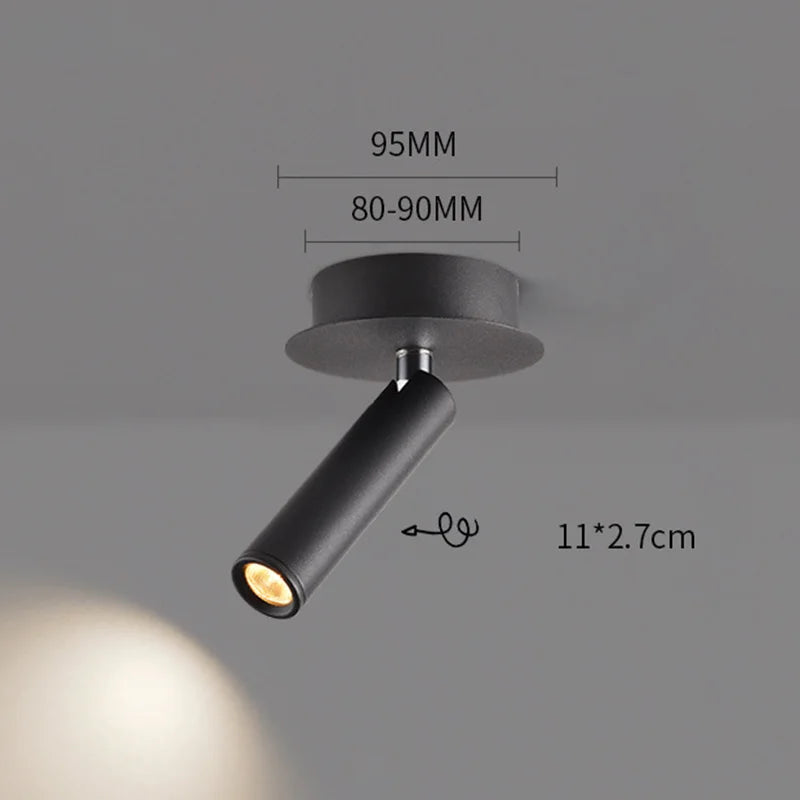 spot led moderne créatif pour éclairage d'ambiance intérieur