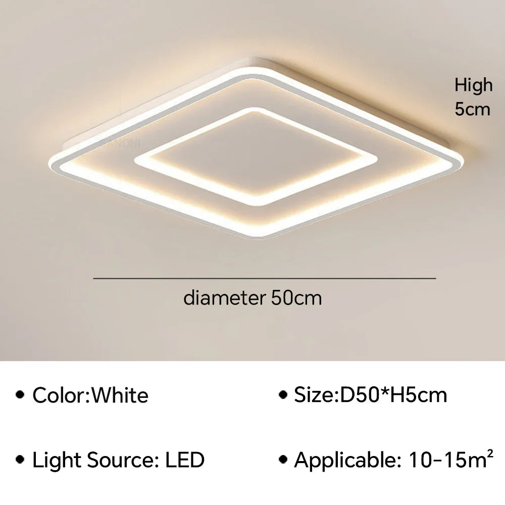 lustre moderne à leds pour décoration intérieure luminaire