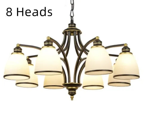 lustre rétro pour une ambiance campagnarde chaleureuse