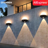 Applique murale led moderne pour extérieur et jardin