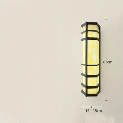 applique murale extérieure chinoise imperméable pour jardin décoratif