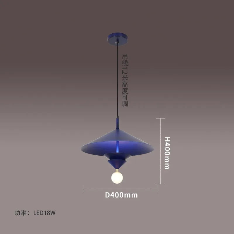 suspension moderne minimaliste et chaleureuse pour restaurants et bars