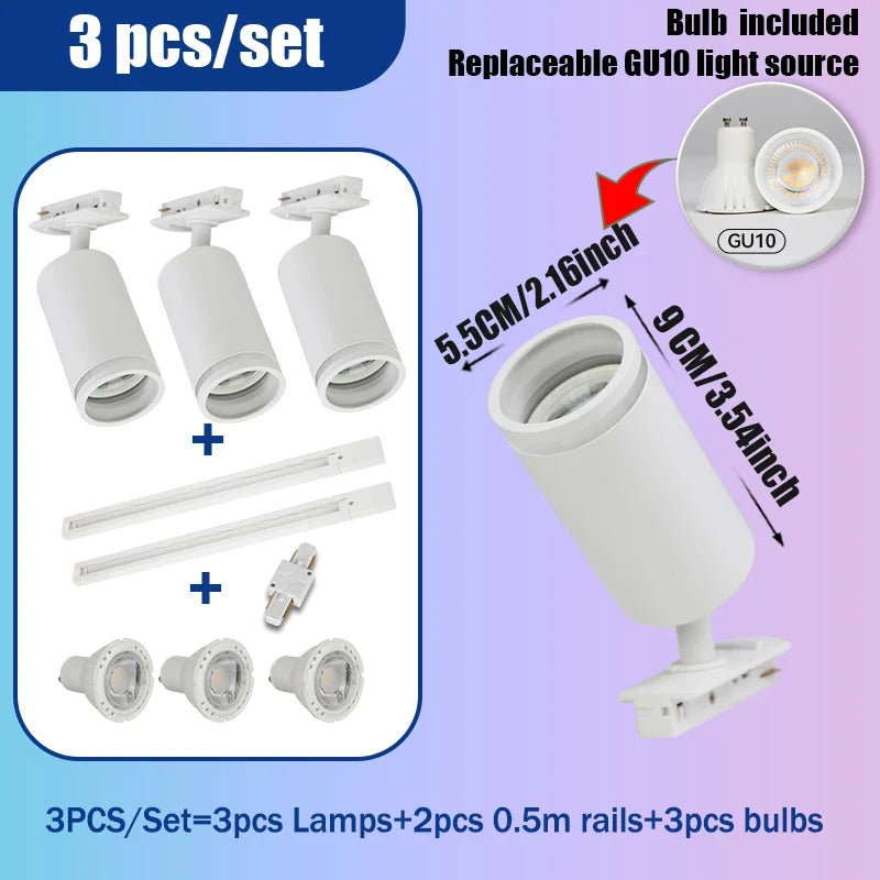 spot led de suivi pour éclairage intérieur moderne
