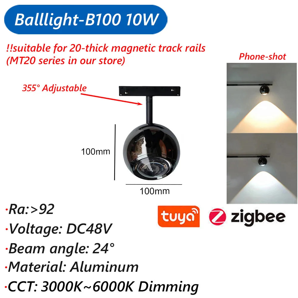 suspension zigbee3.0 intelligente avec lumière led moderne et connectivité