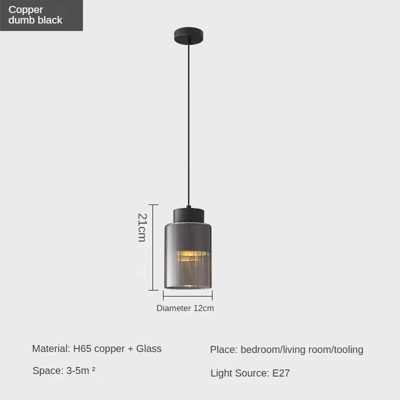 suspension moderne en cuivre pour éclairage créatif luxe