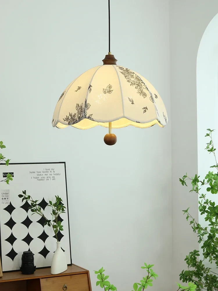suspension en tissu à motifs pour bar et salon