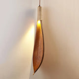 suspension créative en forme de feuille rétro pour décoration intérieure