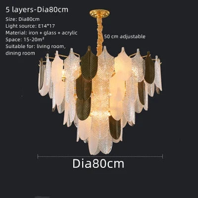 lustre suspension design led en verre acrylique luminaire