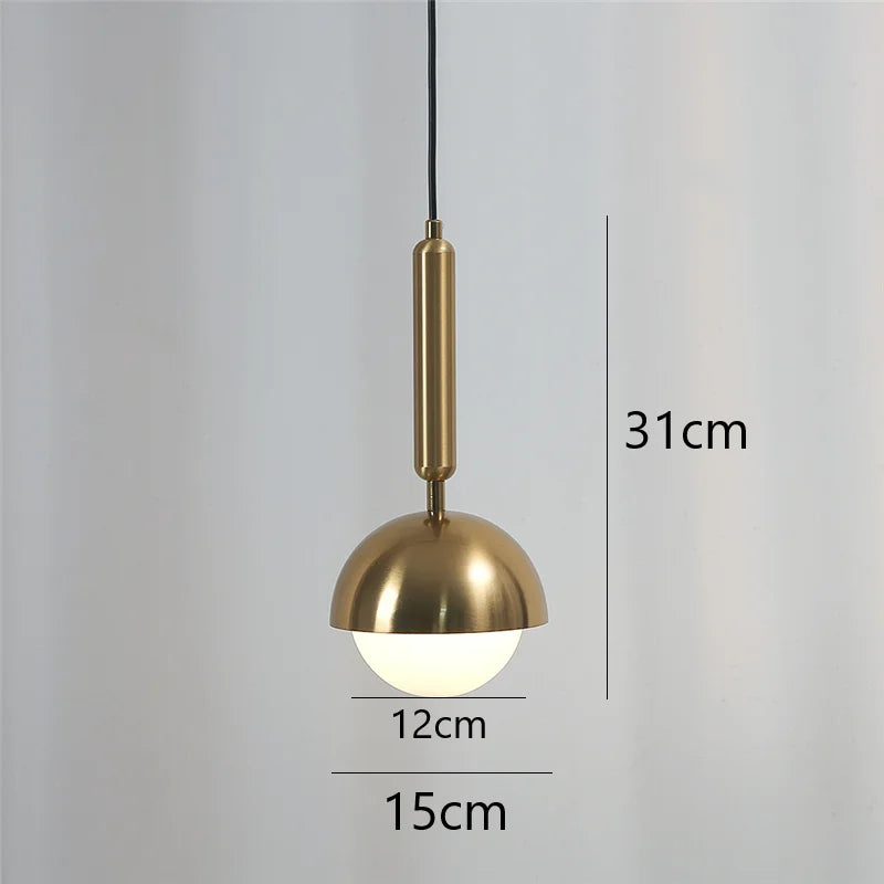suspension en fer d'art moderne avec éclairage led