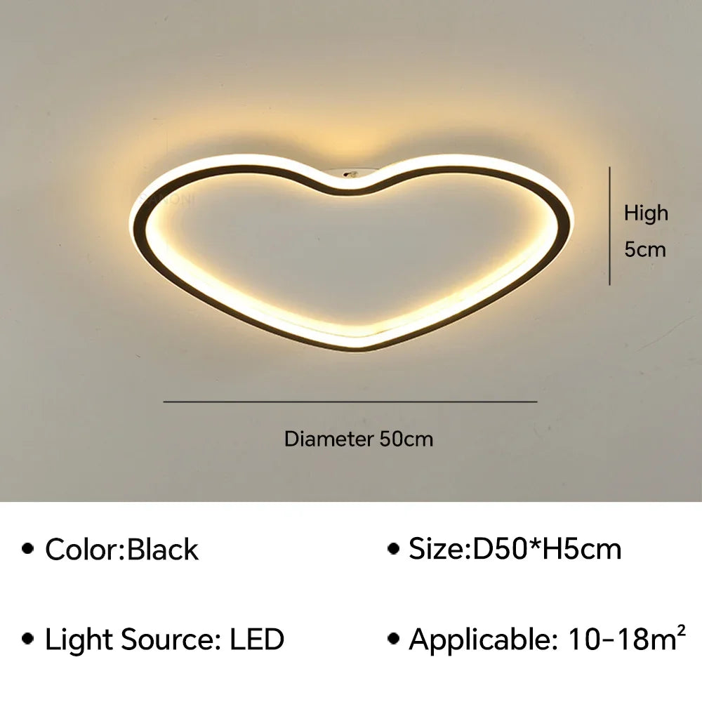 plafonnier led moderne pour décoration d'intérieur élégante