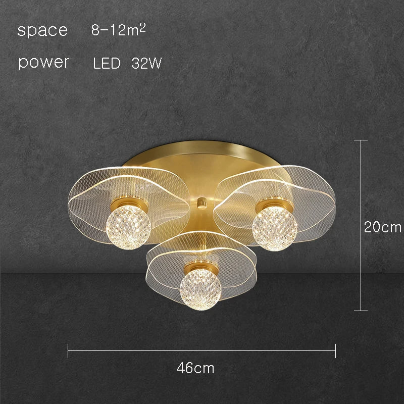 Modern Led personalized decoration lotus leaf garden wall lamp, bedside bedroom, living room, staircase, corridor, kitchen backg