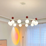 lustre en verre et métal 	 style éclairage dynamique