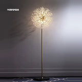lampadaire led pissenlit de luxe winfordo