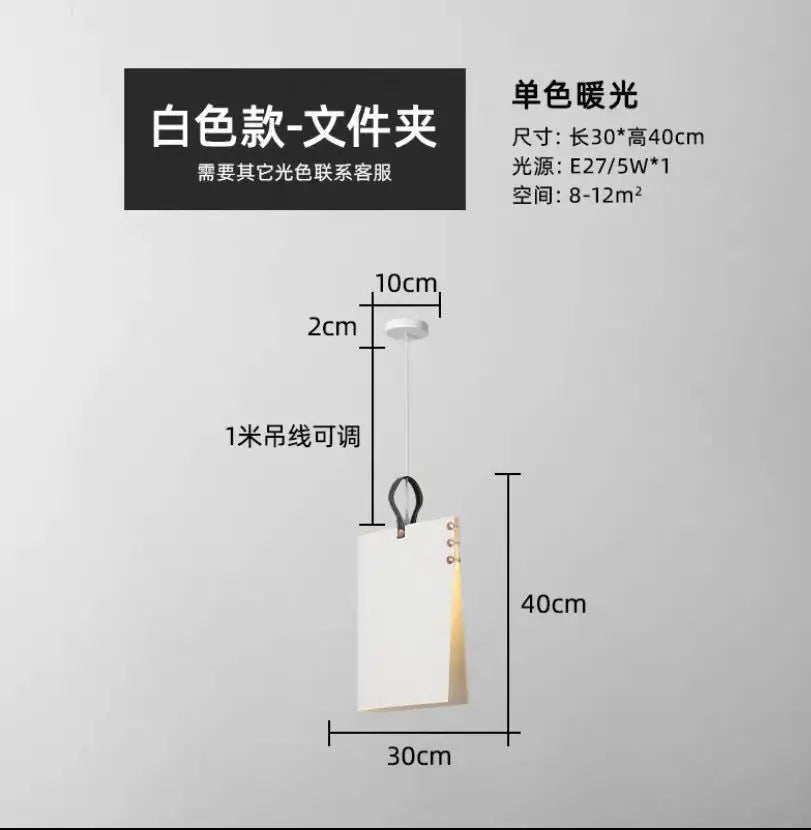 suspension créative en forme de livre pour décoration intérieure et extérieure