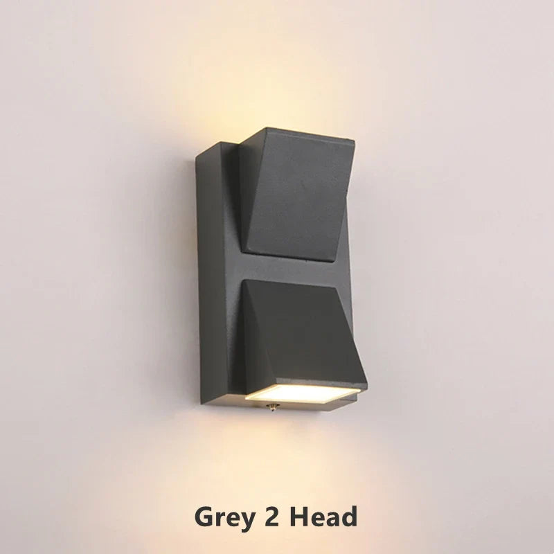 applique murale led extérieure moderne étanche pour jardin et balcon