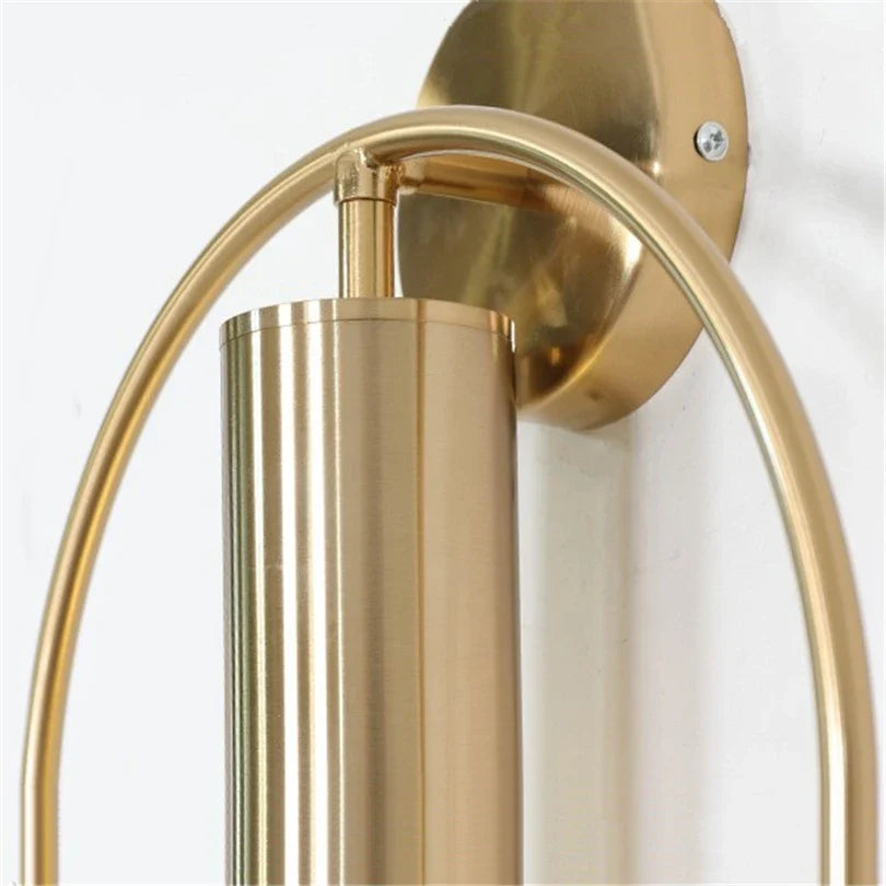 lampe de chevet nordique led en métal décoratif luminaire