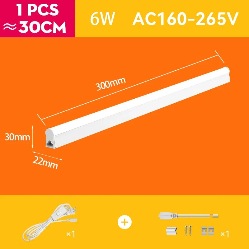 tube led super brillant pour éclairage intérieur cuisine