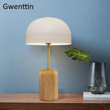 lampes nordiques en bois pour bureau et lecture décoratives