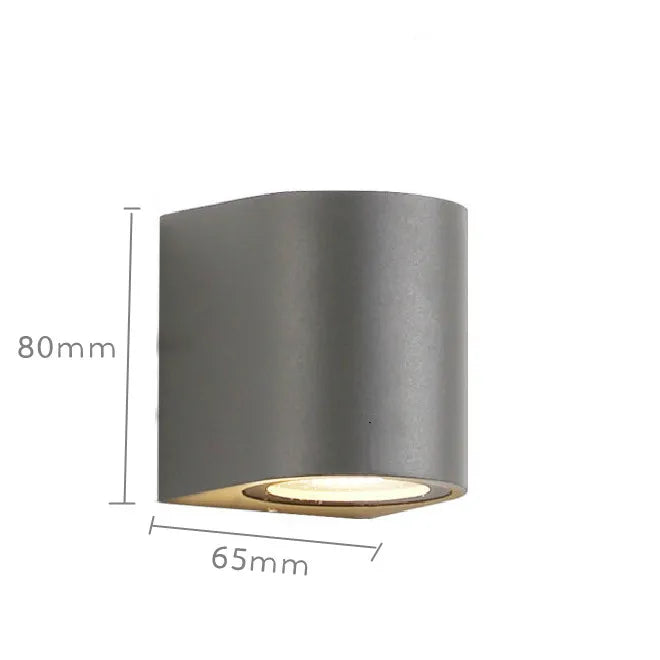 Applique murale LED 5W extérieure réglable pliante étanche IP65